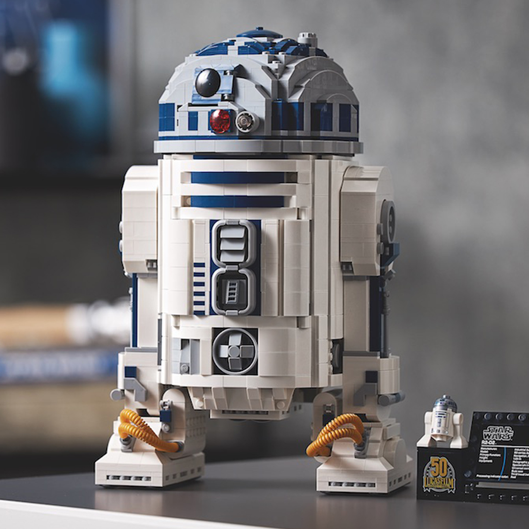Large Lego R2dw SWD Édition spéciale – LEGO R2-D2 Montage en Direct – STAR WARS EN DIRECT